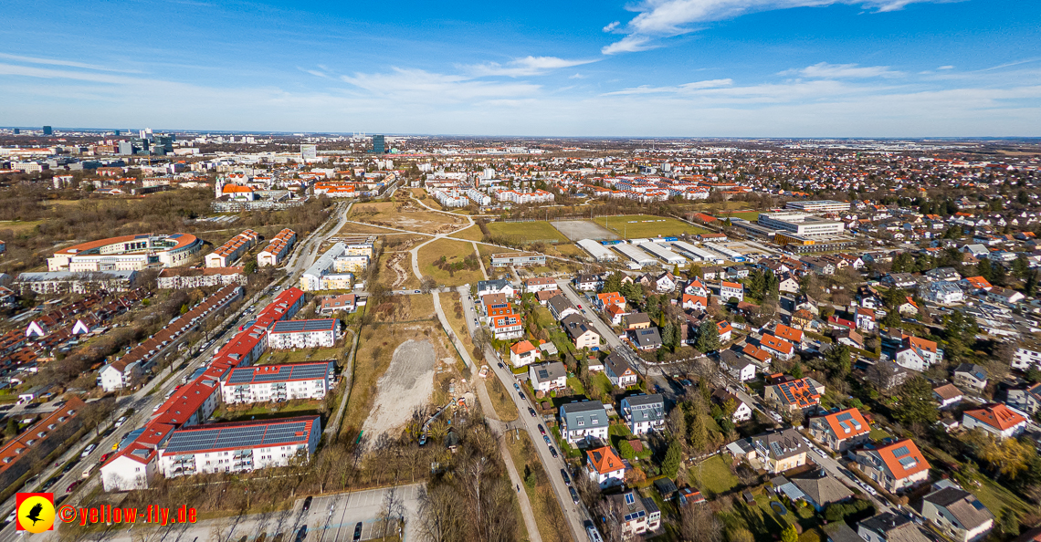 20.02.2023 - der Hachinger Bach und das Michaelibad in Neuperlach